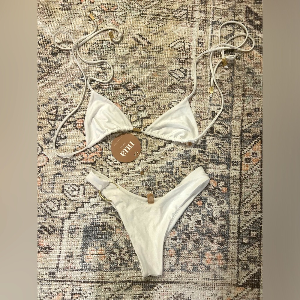 Nua Swim White Bikini